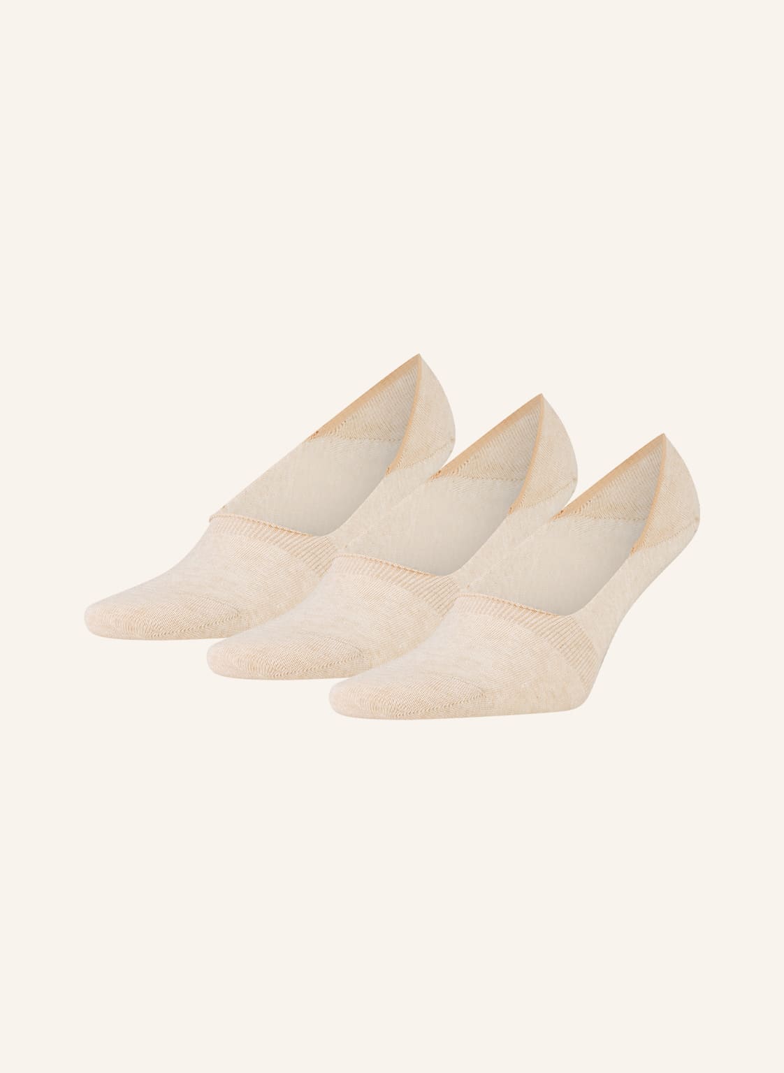 Falke 3er-Pack Füßlinge Step beige Falke 3er-Pack Füßlinge Step beige von Falke