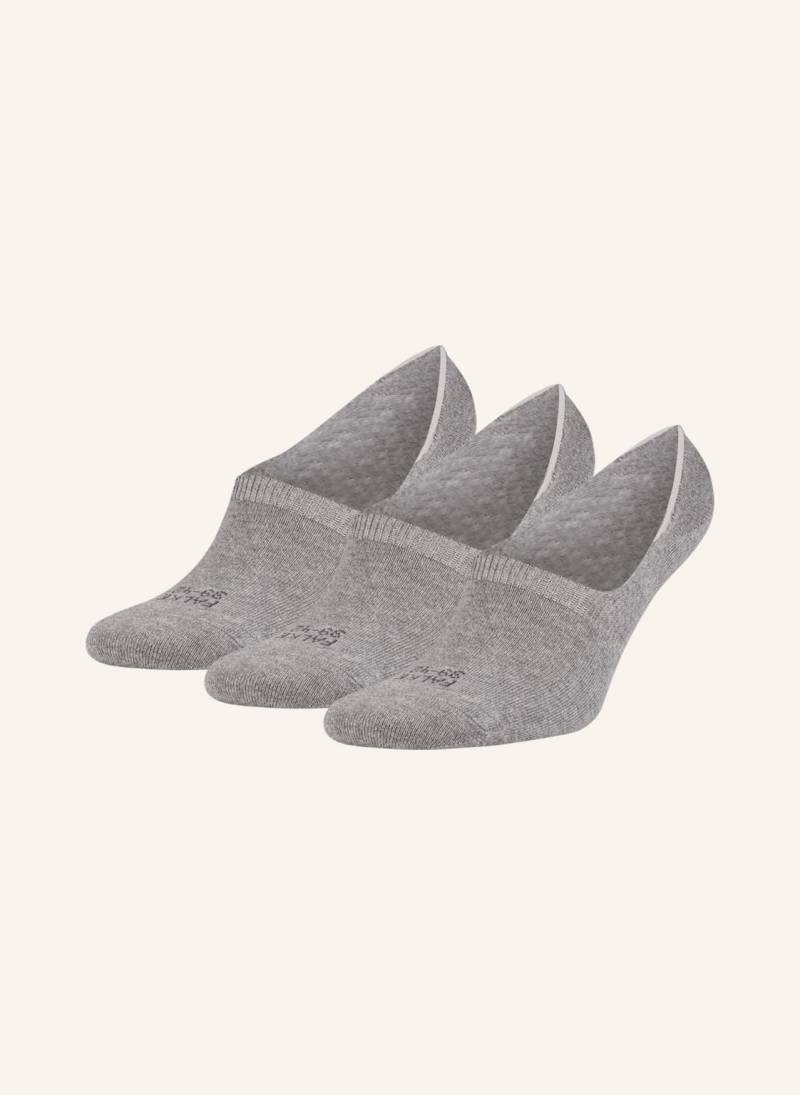 Falke 3er-Pack Sneakersocken Family grau von Falke