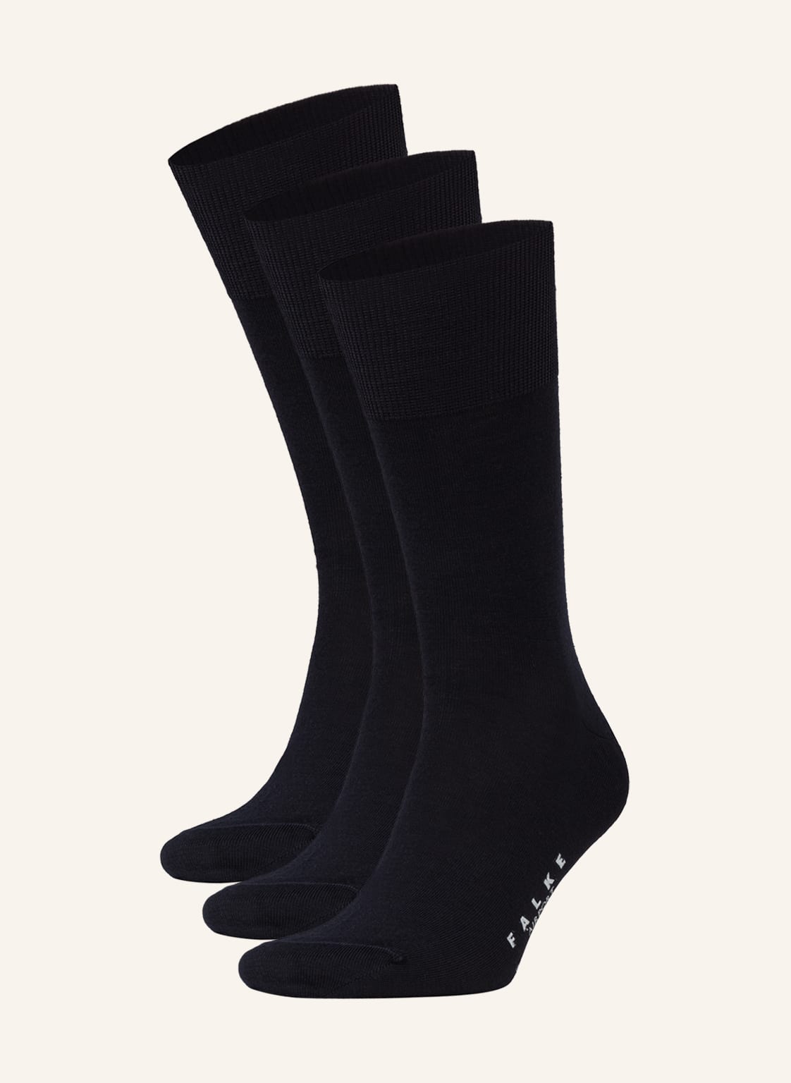 Falke 3er-Pack Socken Airport blau von Falke