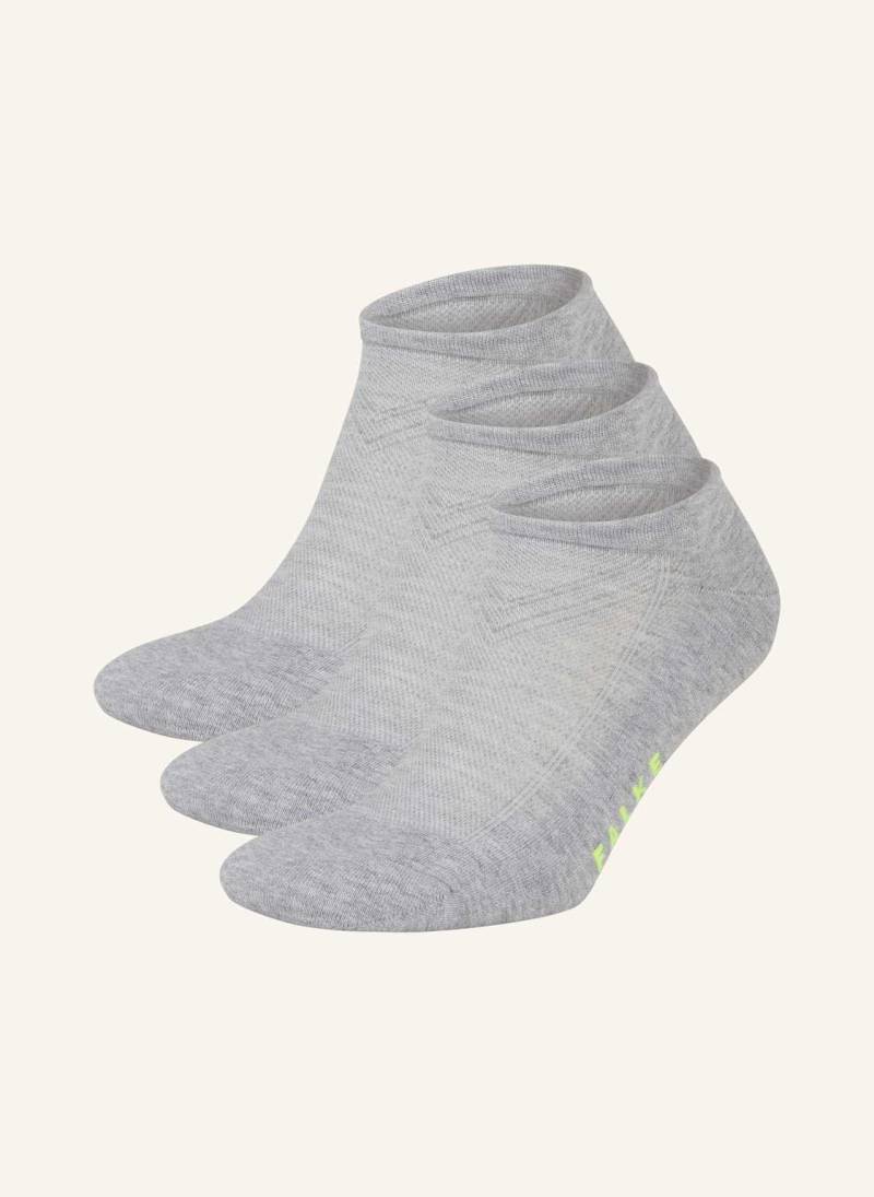 Falke 3er-Pack Socken Cool Kick grau von Falke