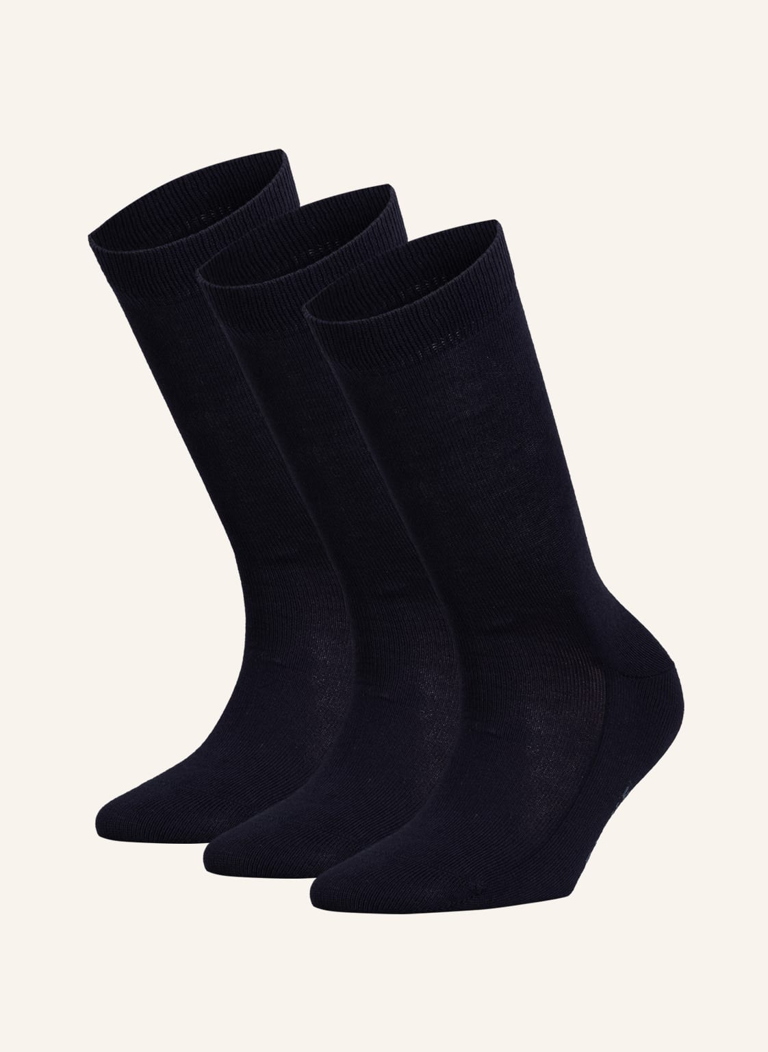 Falke 3er-Pack Socken Family blau von Falke