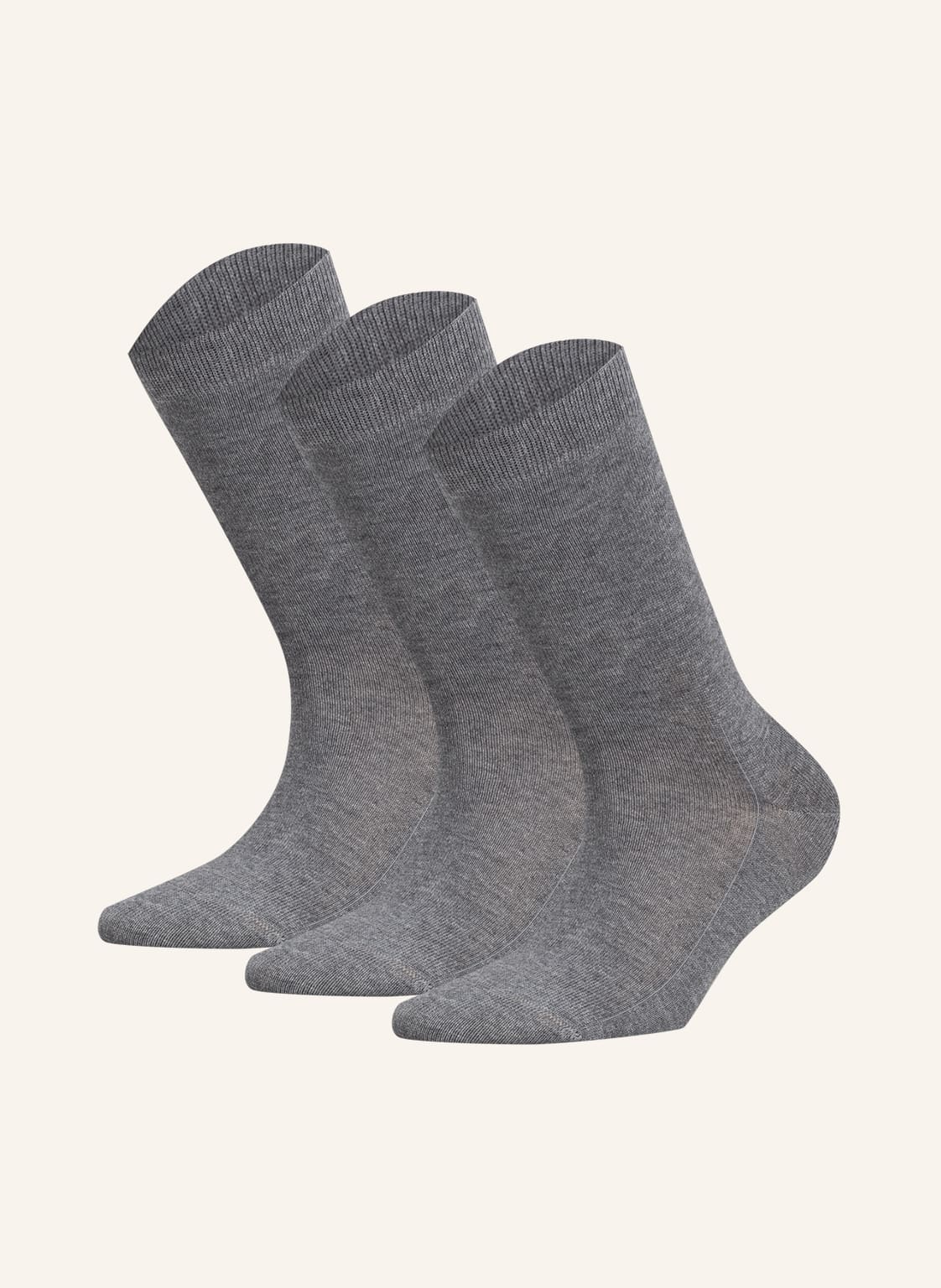 Falke 3er-Pack Socken Family grau Falke 3er-Pack Socken Family grau von Falke