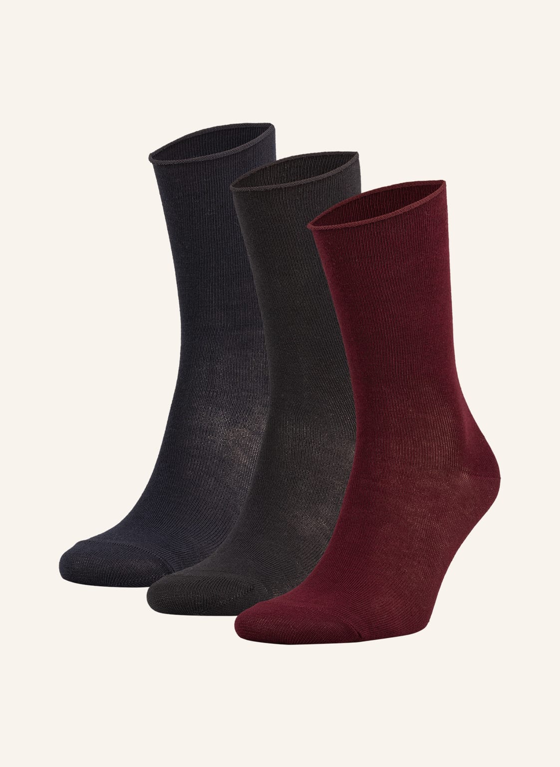 Falke 3er-Pack Socken Happy Box Mit Geschenkbox grau Falke 3er-Pack Socken Happy Box Mit Geschenkbox grau von Falke