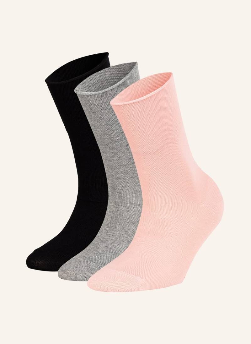 Falke 3er-Pack Socken Happy Box Mit Geschenkbox schwarz von Falke