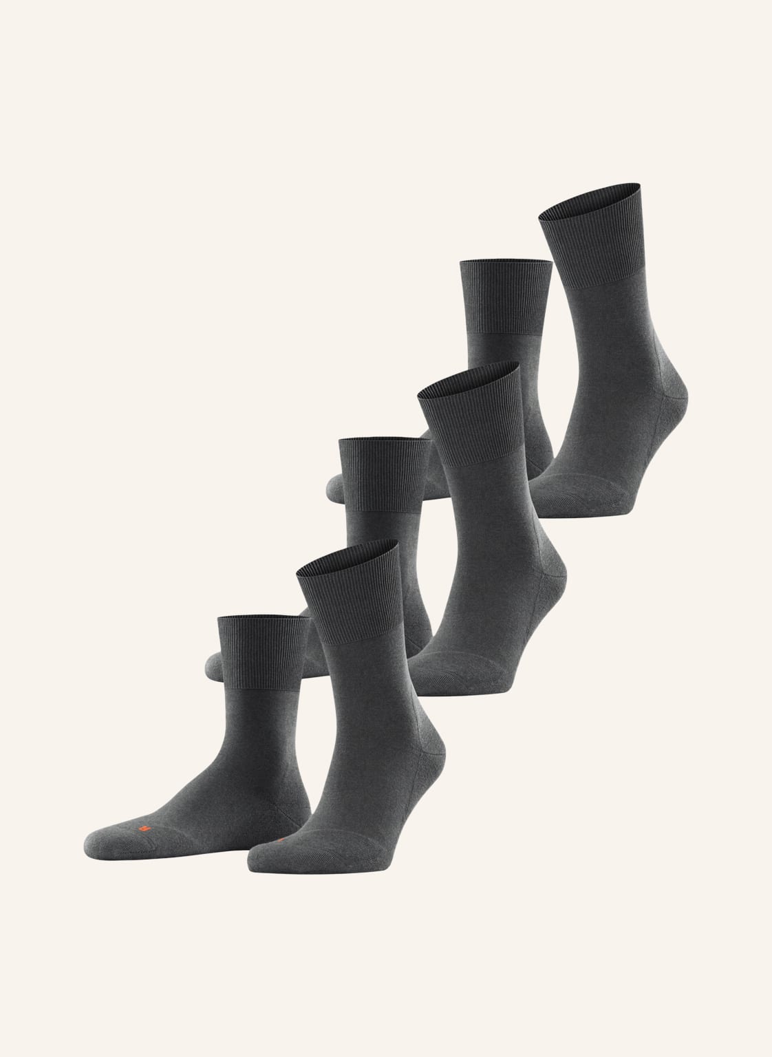 Falke 3er-Pack Socken Run braun Falke 3er-Pack Socken Run braun von Falke
