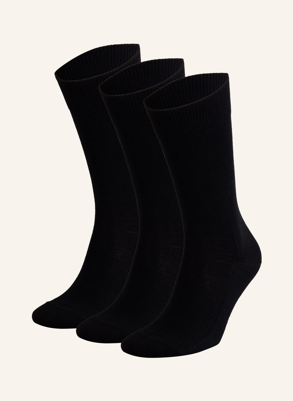 Falke 3er-Pack Strümpfe Family schwarz Falke 3er-Pack Strümpfe Family schwarz von Falke