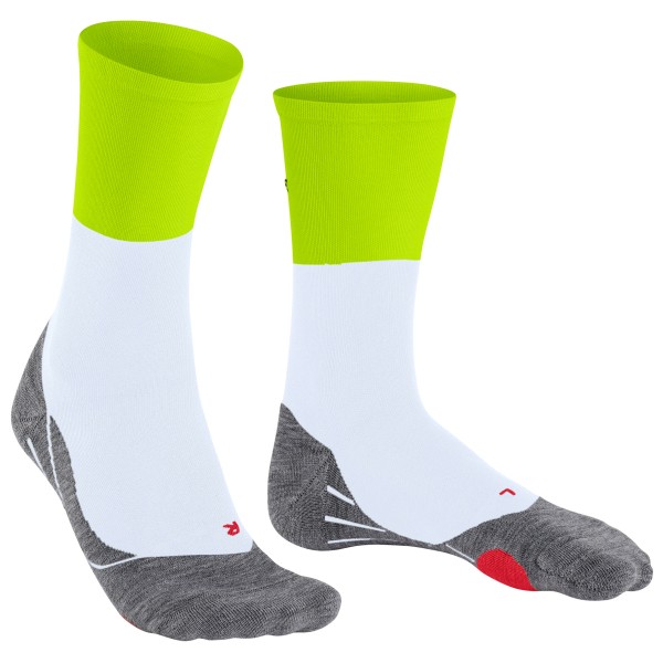 Falke - BC Gravel - Velosocken Gr 37-38 weiß von Falke