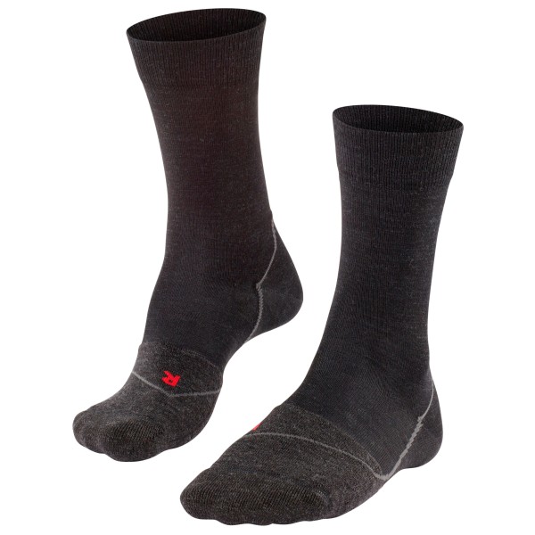 Falke - BC Warm - Velosocken Gr 37-38 schwarz/grau von Falke