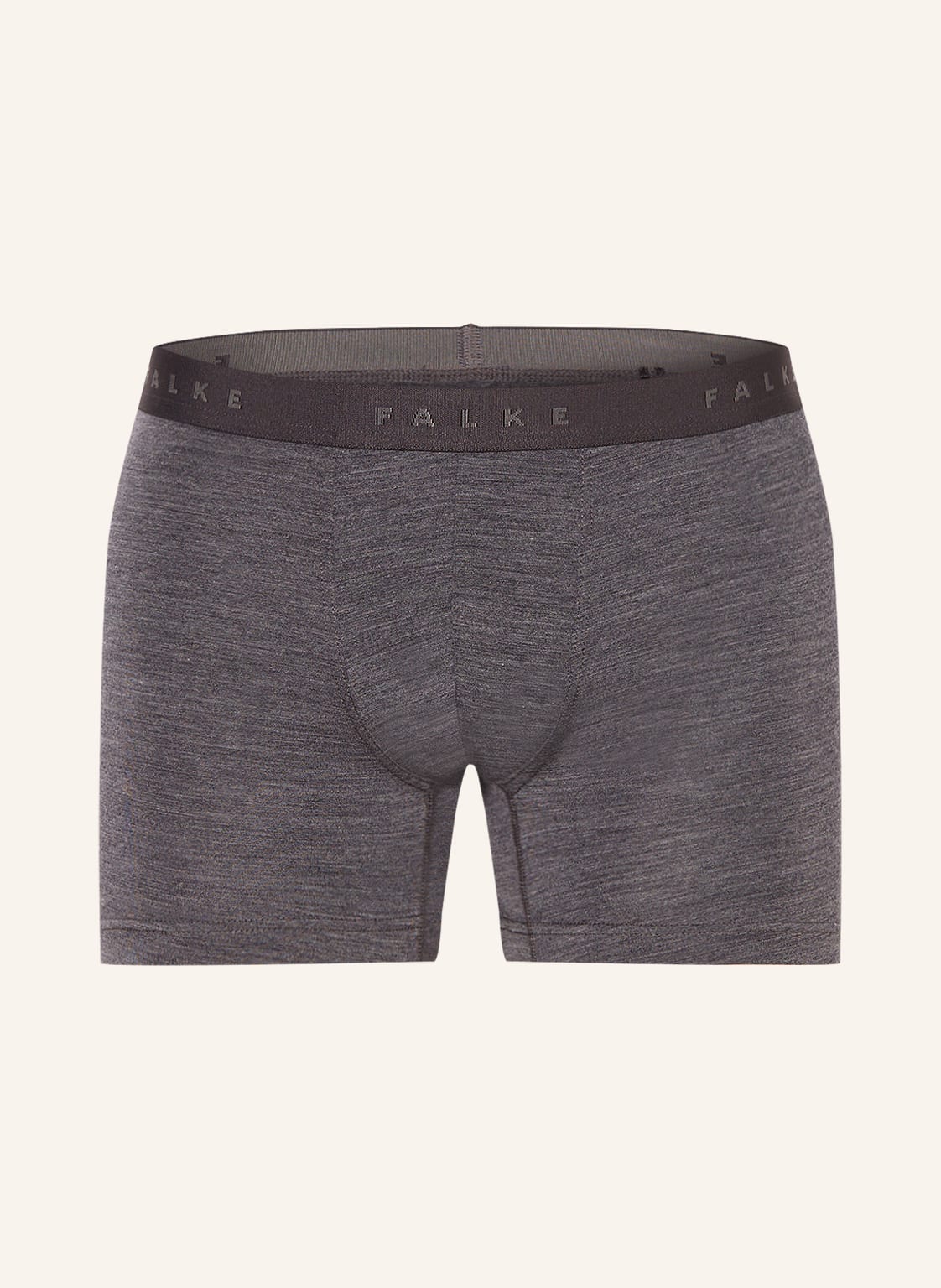 Falke Boxershorts Daily Clima Wool grau von Falke