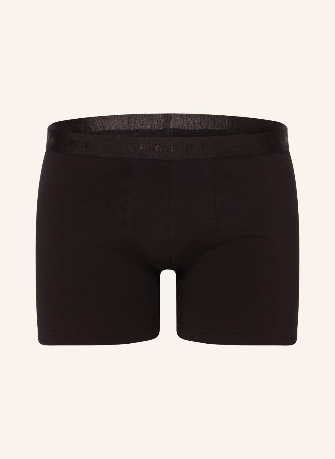 Falke Boxershorts Daily Clima Wool schwarz von Falke