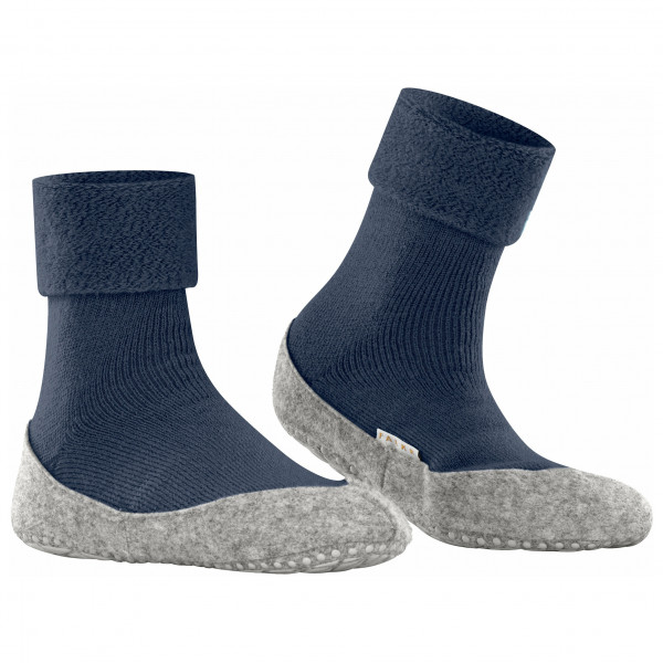 Falke - Cosyshoe Cocooning - Hüttenschuhe Gr 37-38 blau von Falke