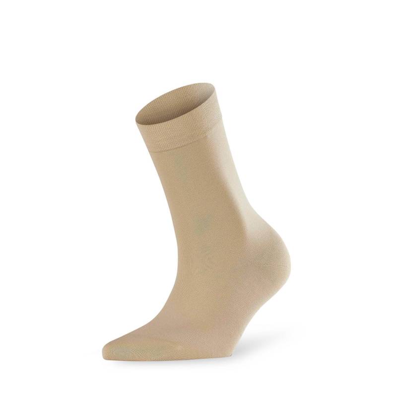 Wadenlange Socken Damen Creme 39-42 von FALKE