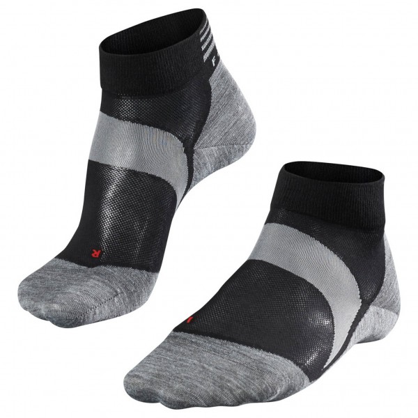 Falke - Falke BC6 - Velosocken Gr 44-45 grau/schwarz von Falke