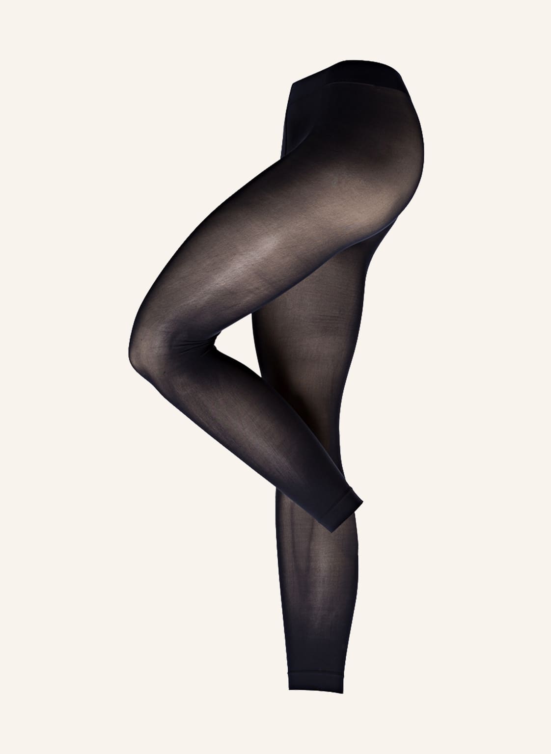 Falke Feinstrumpf-Leggings Matt Deluxe blau Falke Feinstrumpf-Leggings Matt Deluxe blau von Falke