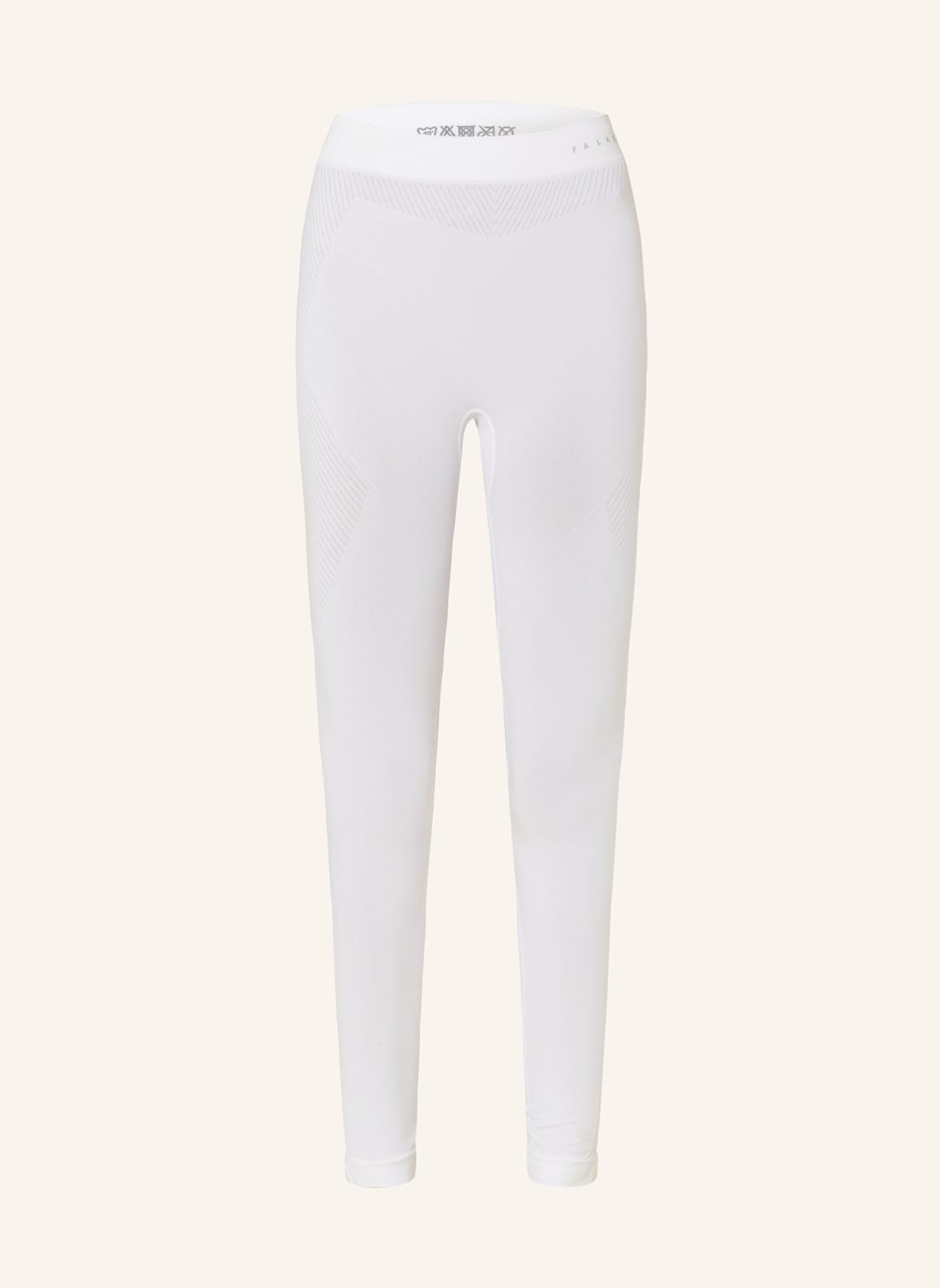 Falke Funktionswäsche-Hose Warm weiss von Falke