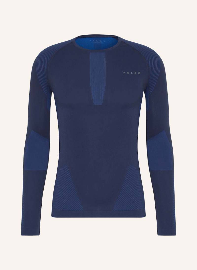 Falke Funktionswäsche-Shirt Warm blau von Falke