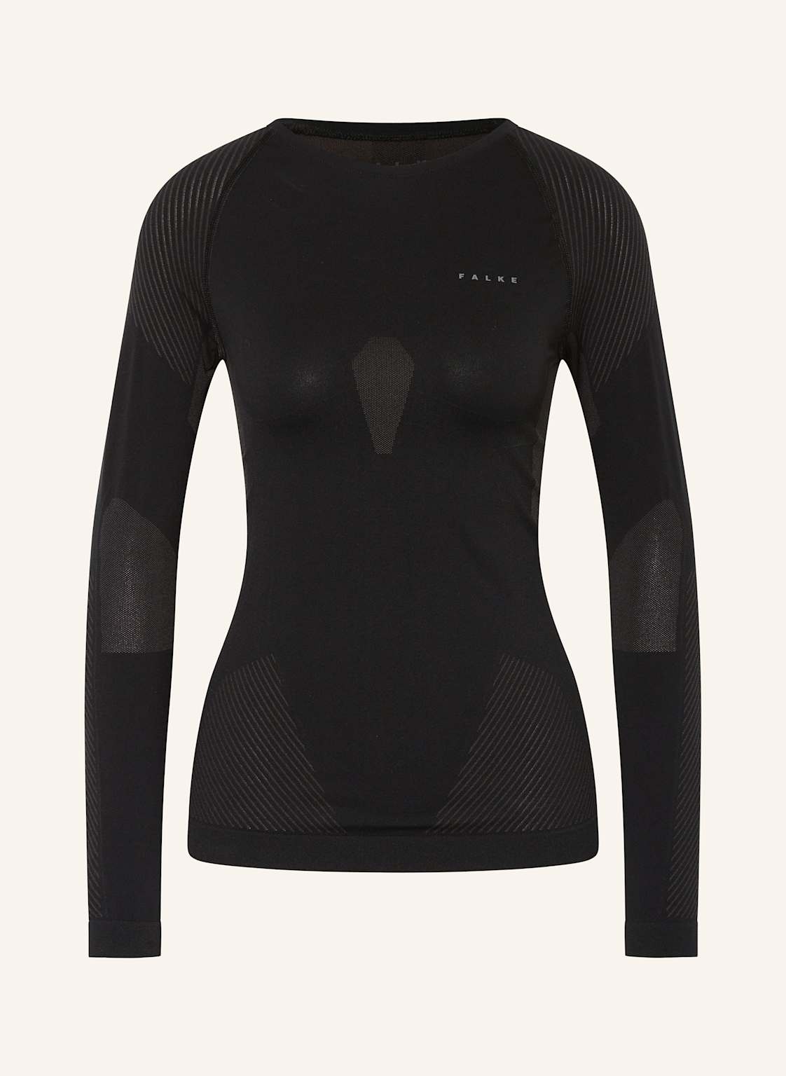 Falke Funktionswäsche-Shirt Warm schwarz Falke Funktionswäsche-Shirt Warm schwarz von Falke