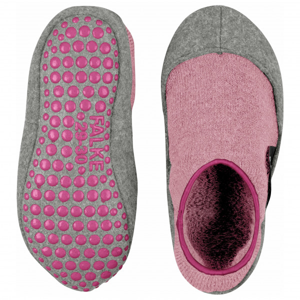 Falke - Kid's Cosy Slipper Catspads - Hüttenschuhe Gr 23-24 rosa von Falke