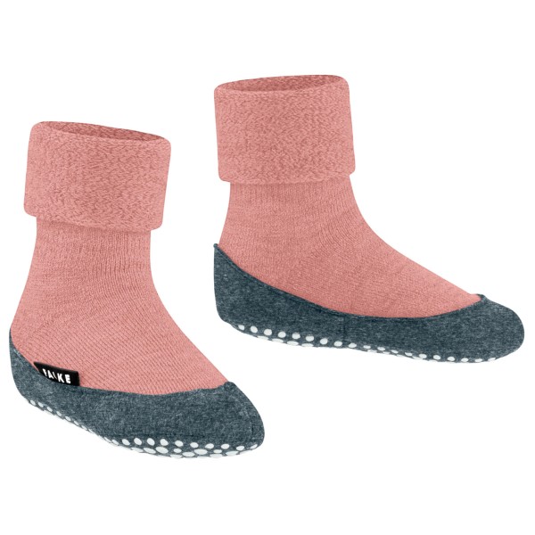 Falke - Kid's Cosyshoe Basic - Hüttenschuhe Gr 23-24 rosa von Falke