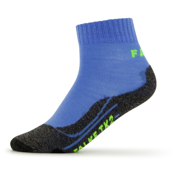 Falke - Kid's TK2 Short - Wandersocken Gr 23-26 blau von Falke