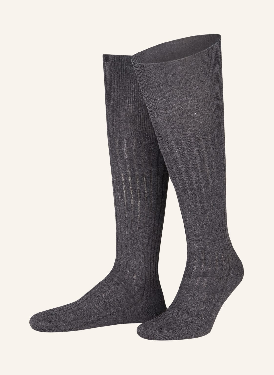 Falke Kniestrümpfe Luxury No.13 grau Falke Kniestrümpfe Luxury No.13 grau von Falke