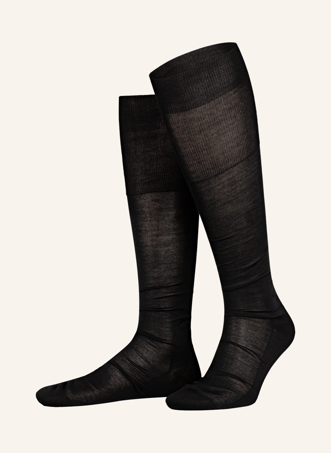 Falke Kniestrümpfe Luxury No. 4 Aus Seide schwarz Falke Kniestrümpfe Luxury No. 4 Aus Seide schwarz von Falke