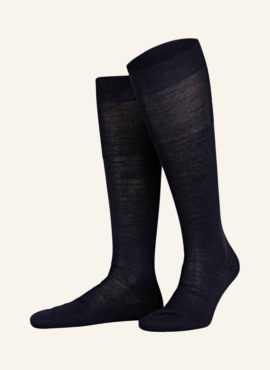 Falke Kniestrümpfe Luxury No. 6 blau Falke Kniestrümpfe Luxury No. 6 blau von Falke