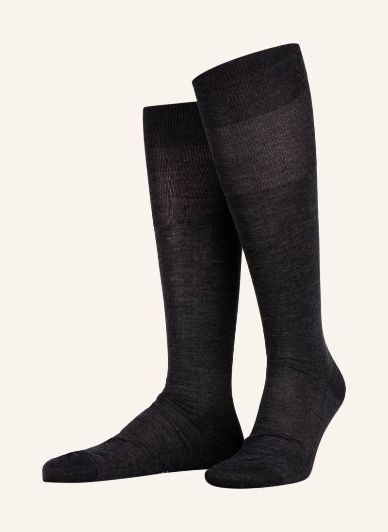 Falke Kniestrümpfe Luxury No. 6 grau Falke Kniestrümpfe Luxury No. 6 grau von Falke