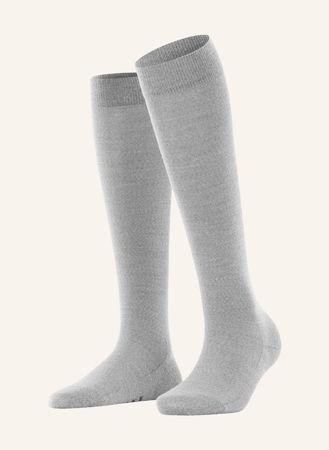 Falke Kniestrümpfe Softmerino Mit Merinowolle grau Falke Kniestrümpfe Softmerino Mit Merinowolle grau von Falke