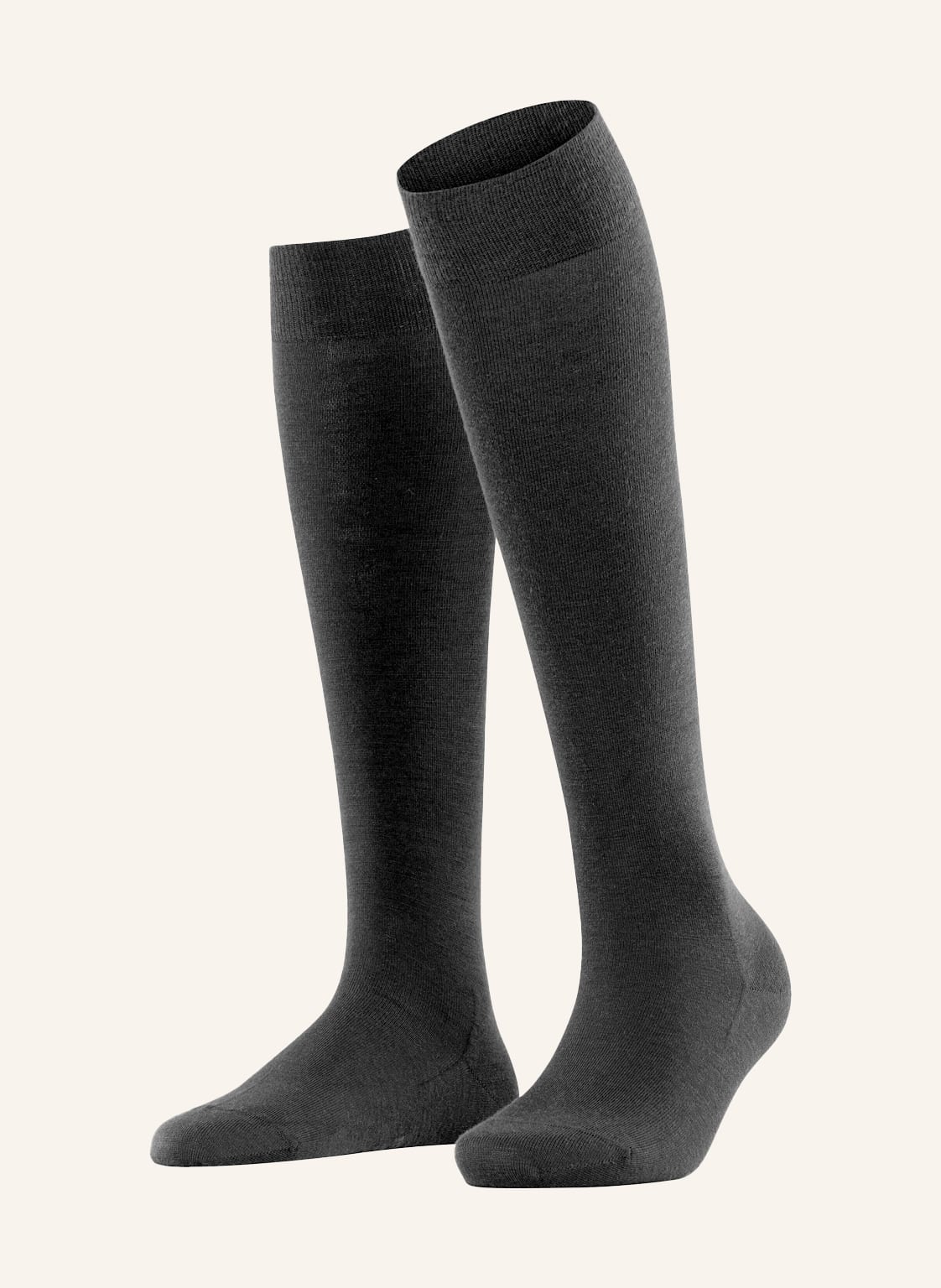 Falke Kniestrümpfe Softmerino Mit Merinowolle schwarz Falke Kniestrümpfe Softmerino Mit Merinowolle schwarz von Falke