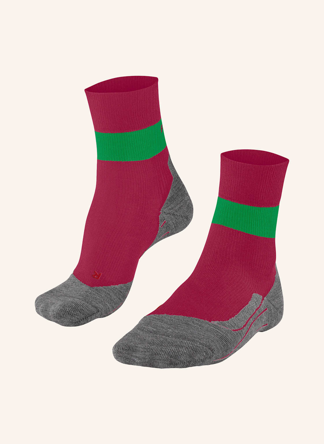 Falke Laufsocken Ru Compression Stabilizing rot von Falke