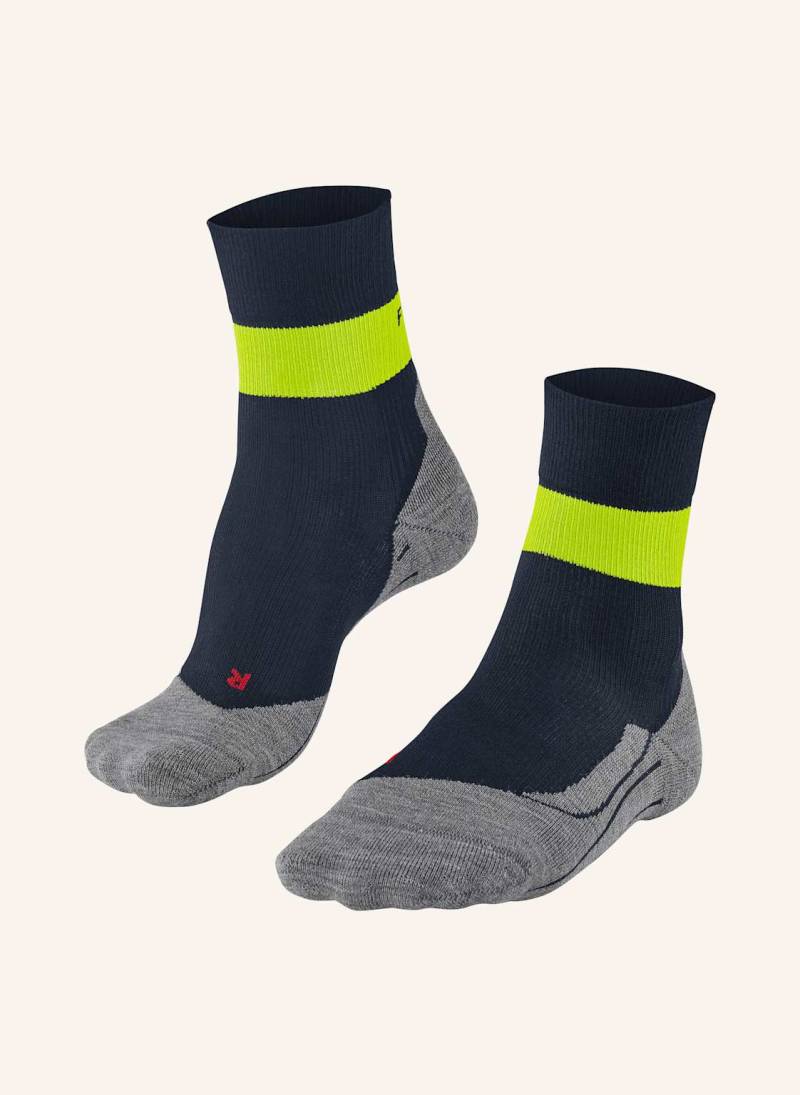 Falke Laufsocken Ru Compression blau von Falke