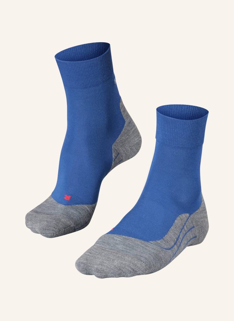 Falke Laufsocken ru4 blau von Falke