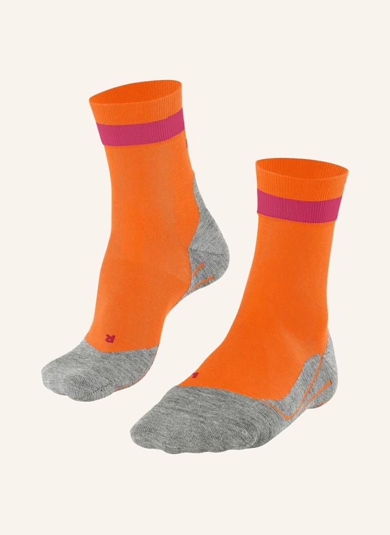 Falke Laufsocken ru4 orange von Falke