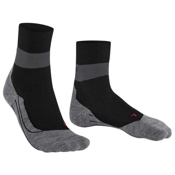 Falke - RU Compression Stabilizing - Laufsocken Gr 39-41 schwarz/grau von Falke