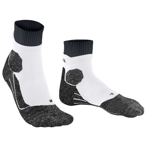 Falke - RU Trail - Laufsocken Gr 46-48 weiß/grau von Falke