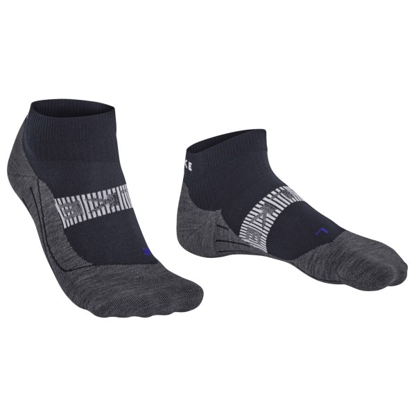 Falke - RU4 Endurance Cool Short - Laufsocken Gr 39-41 grau/blau von Falke