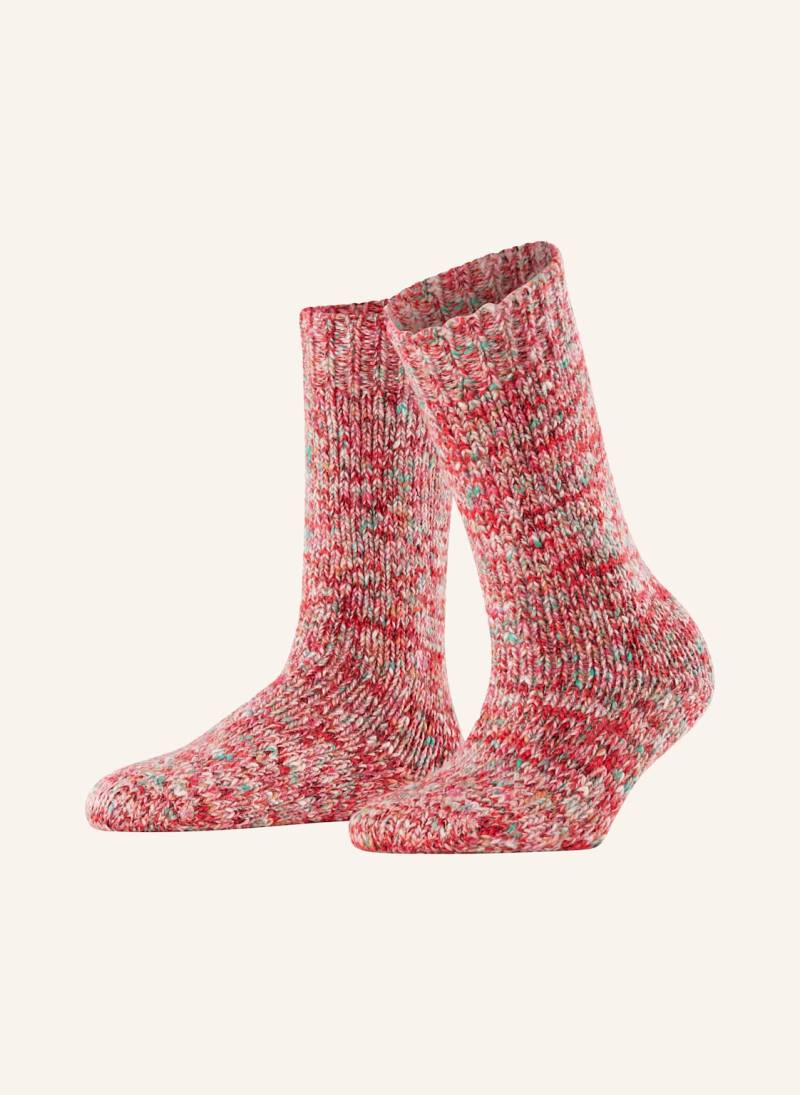 Falke Socken Color Flakes Mit Alpaka pink von Falke