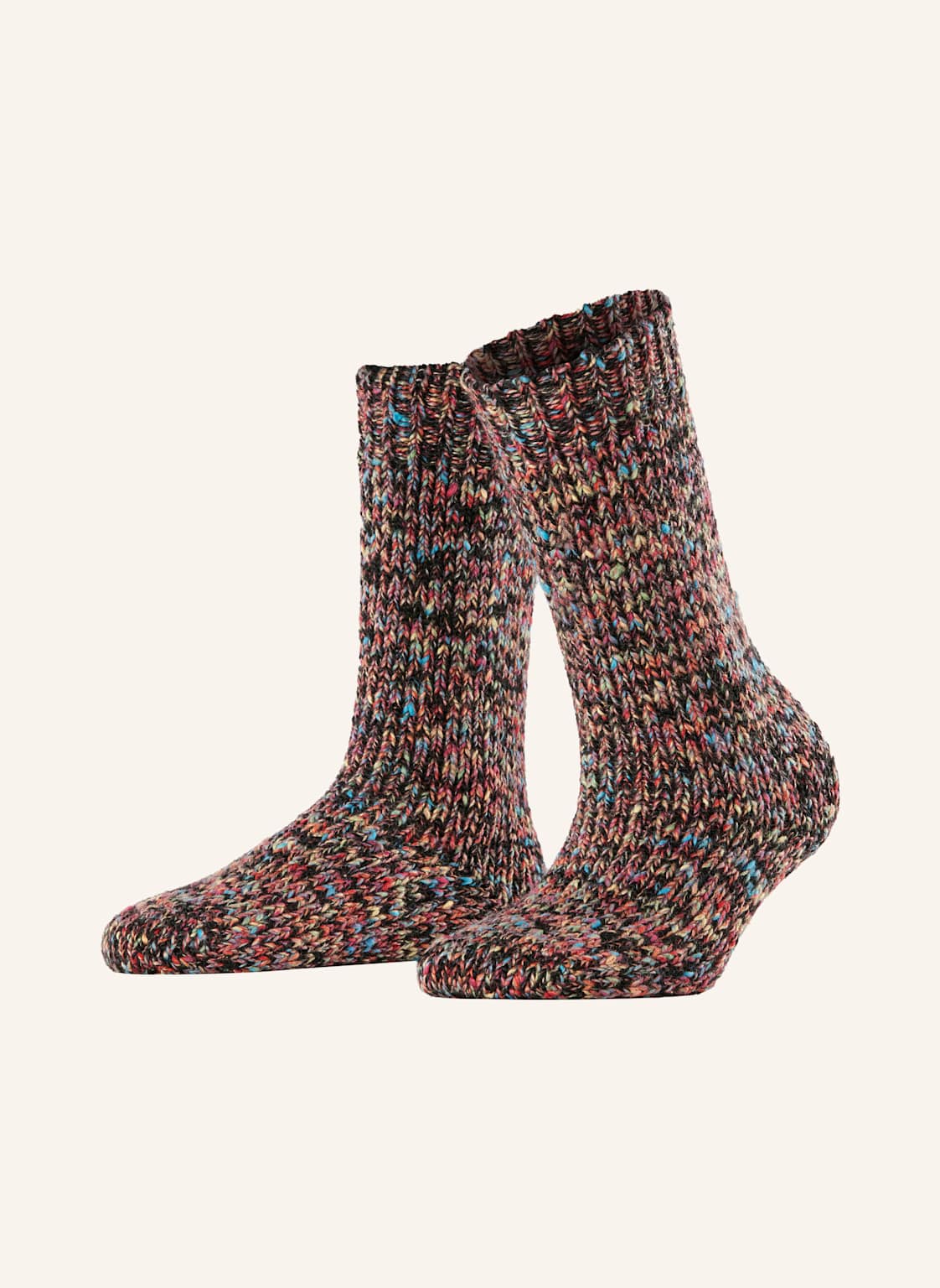 Falke Socken Color Flakes Mit Alpaka schwarz von Falke