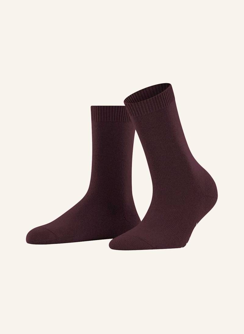 Falke Socken Cosy Wool Mit Merinowolle rot von Falke