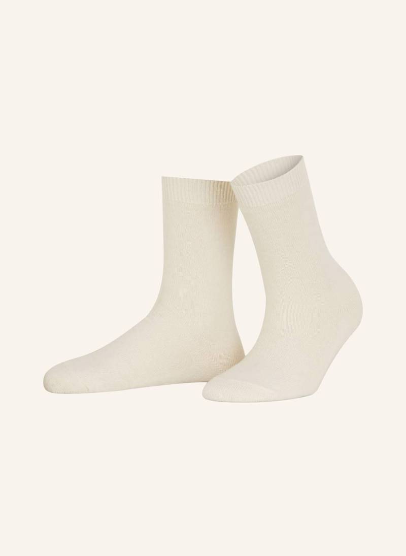 Falke Socken Cosy Wool Mit Merinowolle weiss von Falke