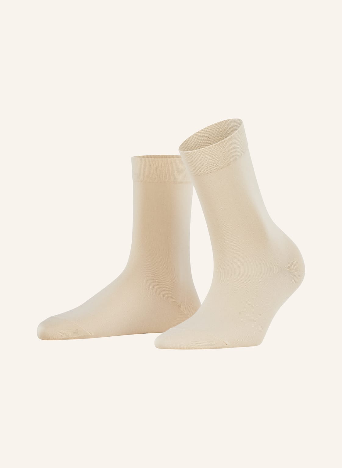 Falke Socken Cotton Touch beige von Falke