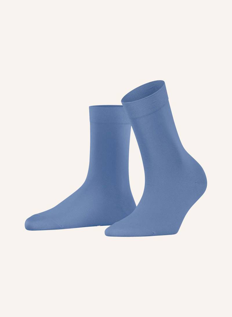 Falke Socken Cotton Touch blau von Falke