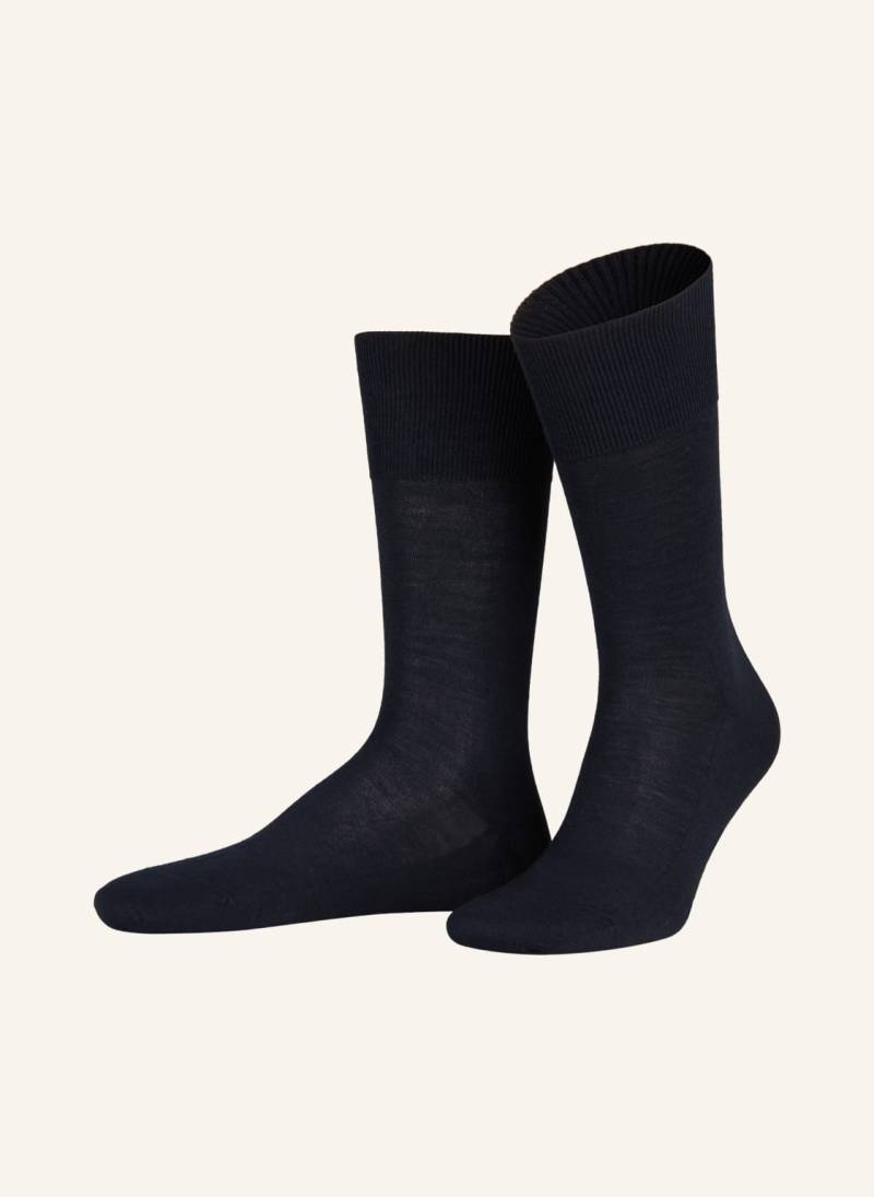 Falke Socken Luxury No. 6 blau von Falke