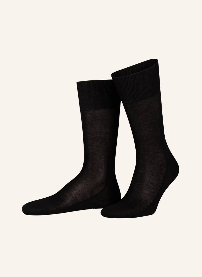 Falke Socken Luxury No. 9 schwarz von Falke