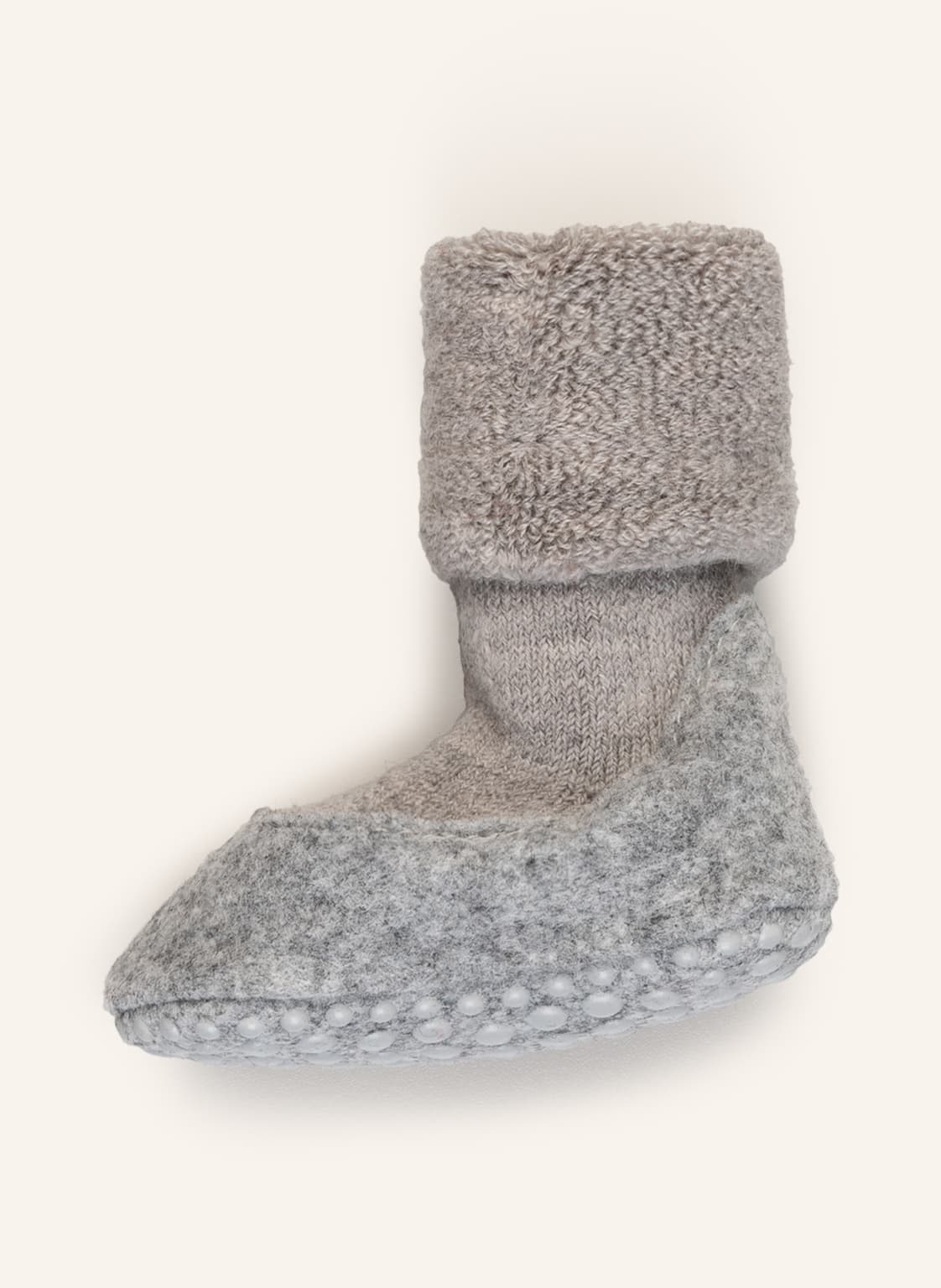 Falke Stopper-Socken Cosyshoe Aus Merinowolle grau von Falke