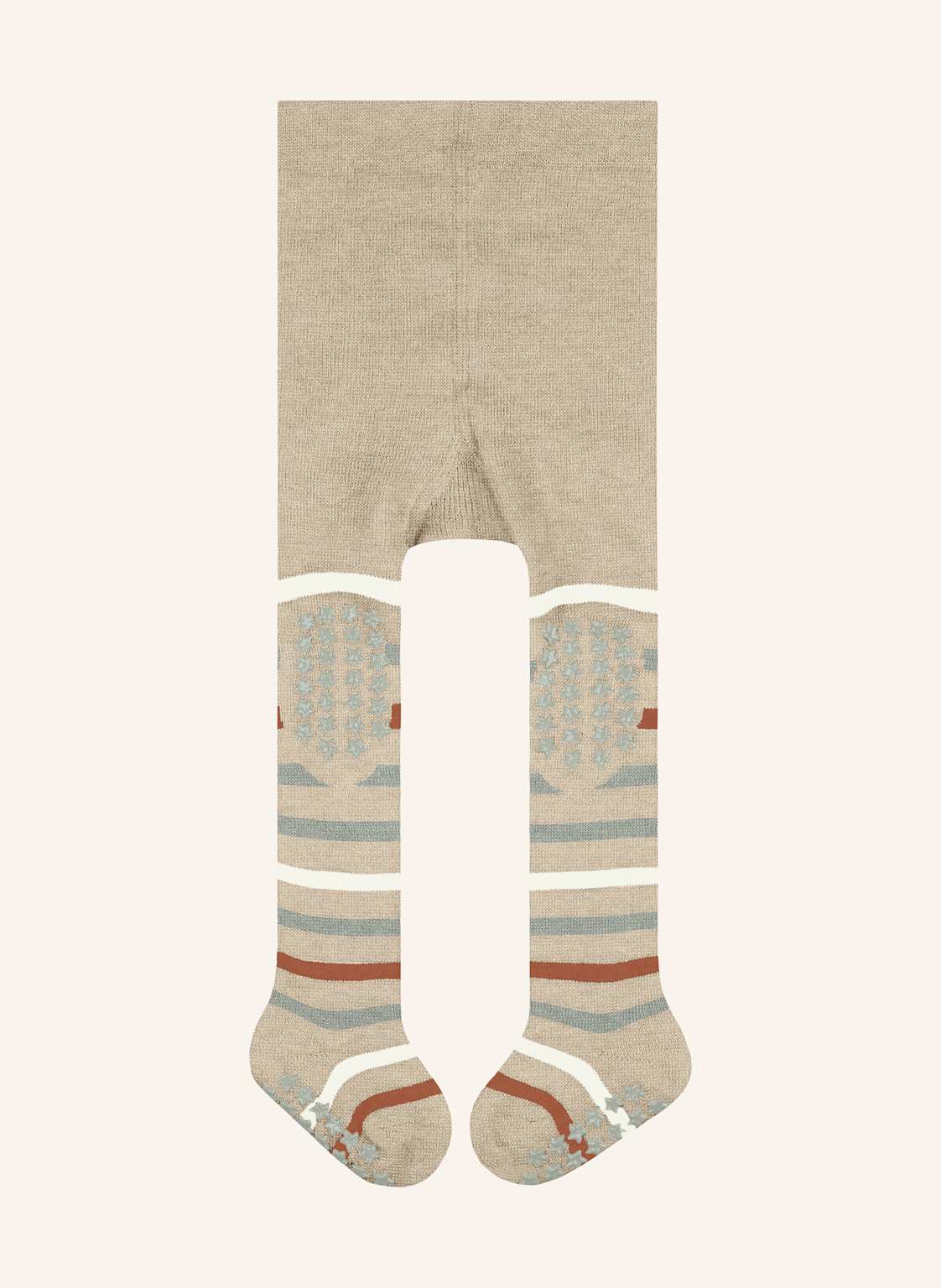 Falke Stopper-Strumpfhose Multi Stripe beige Falke Stopper-Strumpfhose Multi Stripe beige von Falke