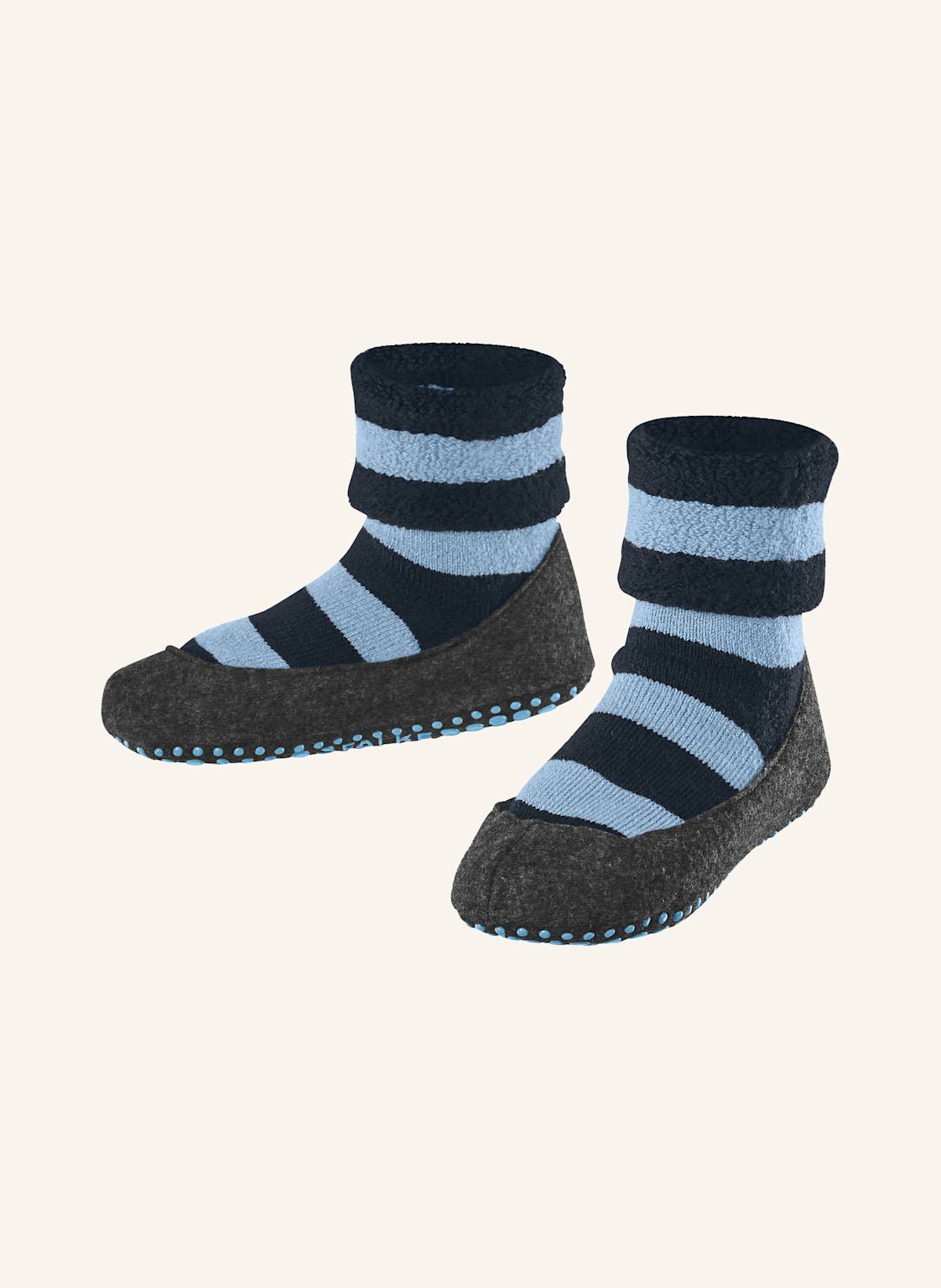 Falke Stoppersocken Cosyshoe Aus Merinowolle grau von Falke