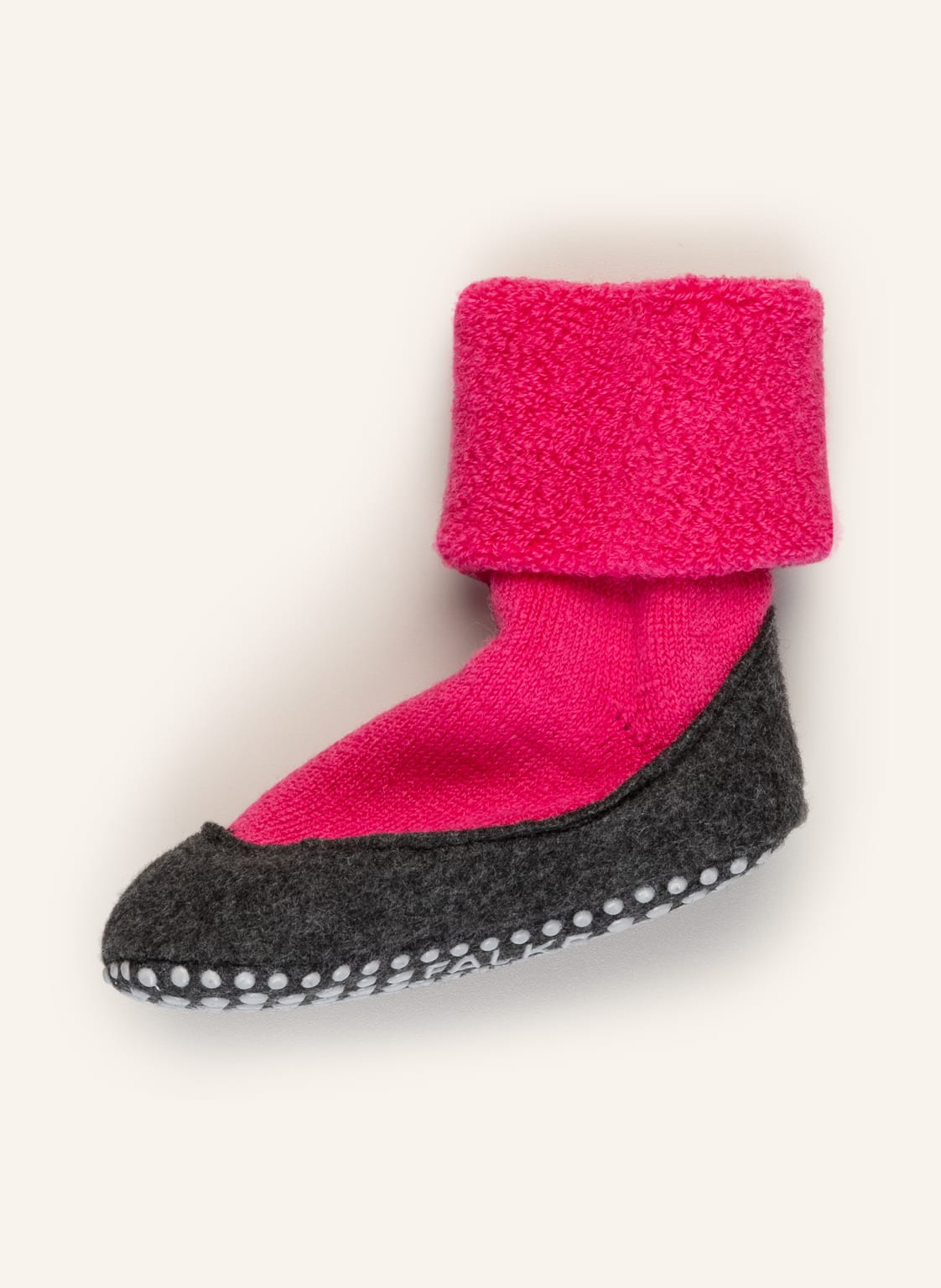 Falke Stoppersocken Cosyshoe Aus Merinowolle rosa von Falke