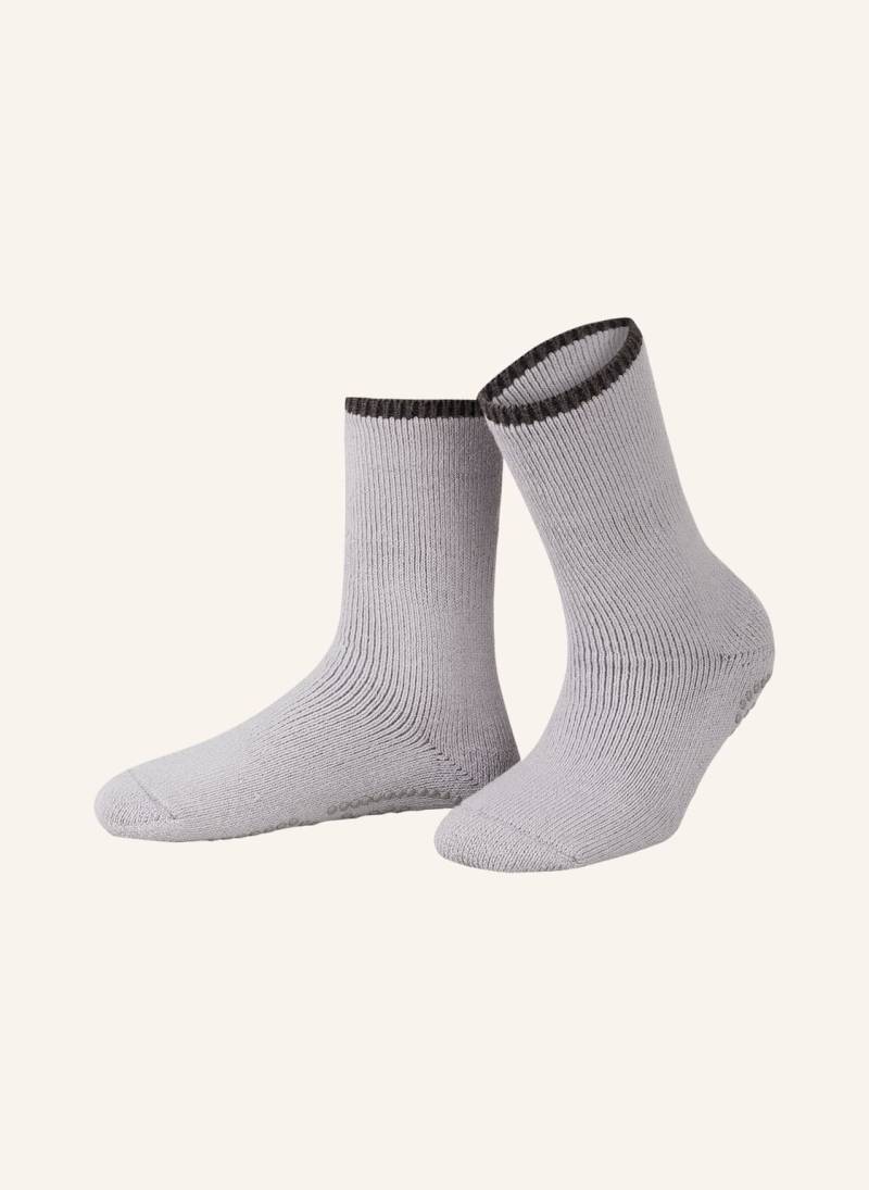 Falke Stoppersocken Cuddle Pads silber von Falke